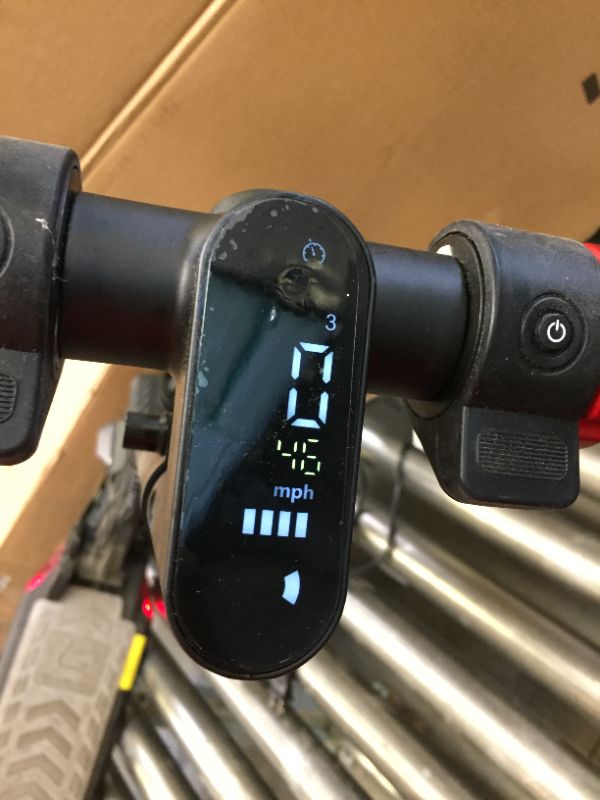 Photo 1 of KUGOO Electric Scooter, 350W/15.5 MPH Pro Scooter, Electric Scooter for Adults, Scooter with Foldable Frame & Handle Bar, 8 Inches Inflation-Free Tires, S1 Plus