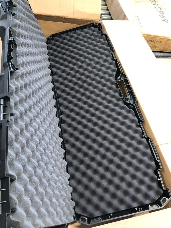 Photo 1 of Flambeau Outdoors 6500AR AR Tactical Gun Case with ZERUST - 40 x 12 x 4 in. Hard Gun Case with Zerust Magazine Pockets and Straps for Ammunition