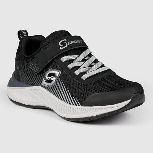 Photo 1 of Boys' S Sport by Skechers Xandor Performance Sneakers - Black/White --- SIZE 13 --- BOX OF 6 PAIRS 