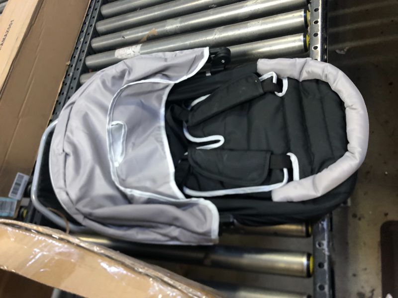 Photo 4 of Dream On Me Track Tandem Stroller- Face to Face Edition in Light Grey