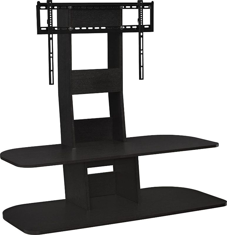 Photo 1 of Ameriwood Home Galaxy TV Stand with Mount for TVs up to 65" Wide, Black
