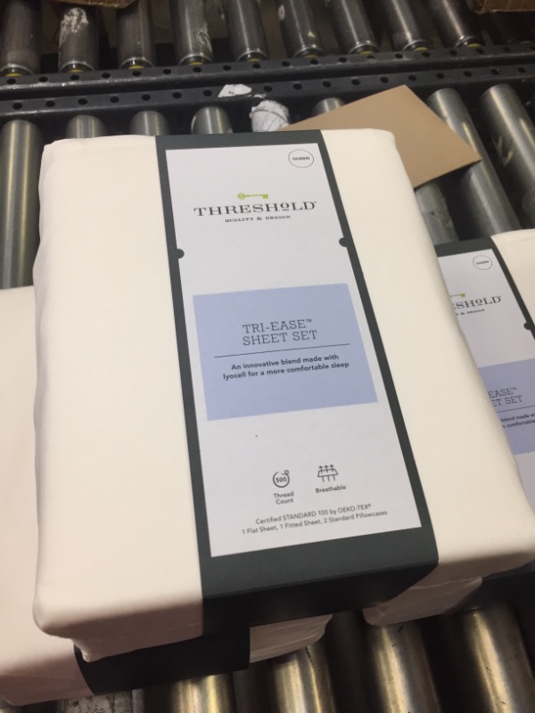 Photo 2 of 500 Thread Count Tri-Ease Sheet Set - Threshold™ -- 