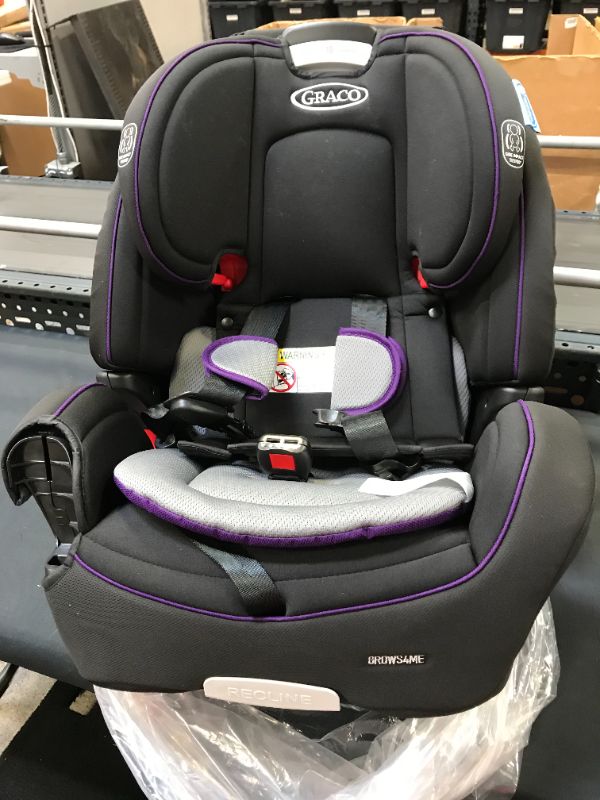 Photo 2 of Graco Grows4Me 4 in 1 Car Seat, Infant to Toddler Car Seat with 4 Modes, Vega
