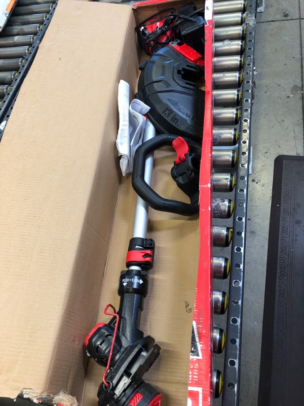 Photo 3 of CRAFTSMAN  V20 20-volt Max 13-in Straight Cordless String Trimmer Edger Capable (Battery Included)
CMCST910M1