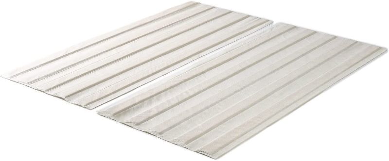 Photo 1 of ZINUS Compack Fabric Covered Wood Slats / Bunkie Board / Box Spring Replacement, Queen
