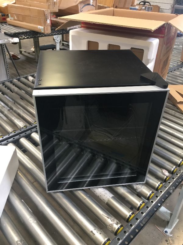 Photo 1 of Antarctic Star 1.6cu.ft Wine Cooler/Cabinet Beverage Refrigerator Small Mini Red & White Wine Cellar Beer Soda Clear Front Glass Door Counter Top Bar Fridge Quiet Operation Compressor Adjust Temperature Freestanding Black

