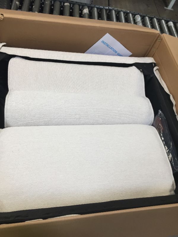 Photo 1 of BEIGE SECTIONAL COUCH 
(3 BOXES MISSING A SECTION)