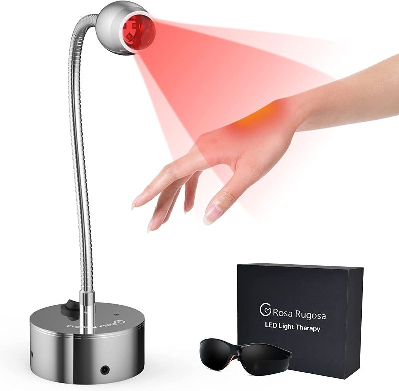 Photo 1 of ROSA RUGOSA® LED Red Light Therapy Device with Stand for Joint and Muscle Pain
