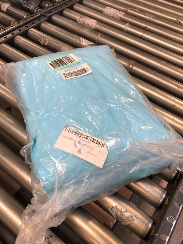 Photo 1 of Kakashi Inflatable Swimming Pools, 120’’ x 72’’ x 22’’ Inflatable Kiddie Pools, Blow Up Large Lounge Pools for Kids, Adults, Babies, Toddlers, Outdoor, Garden, Backyard (Blue)
