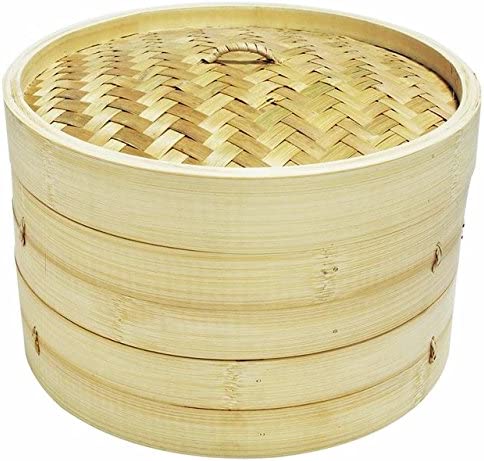 Photo 1 of 12" Bamboo Steamer Set
