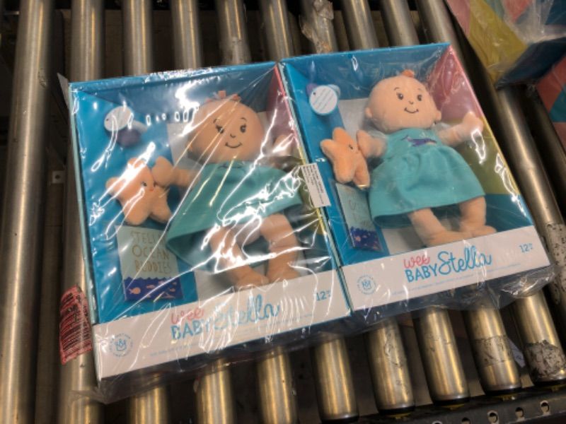 Photo 1 of The Manhattan Toy Company Wee Baby Stella Doll - Under the Sea theme -- pack of 2 dolls 
