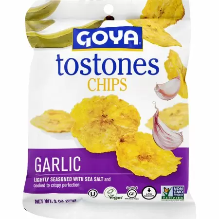 Photo 1 of 24 PK Goya Tostones Garlic With Sea Salt Chips - 2oz BEST BY 8/3/22