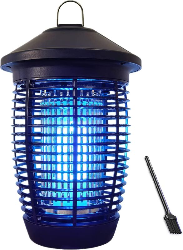 Photo 1 of Waterproof Bug Zapper for Outdoor & Indoor- Flying Bug Trap,Mosquito Trap, 20W / 4000V Electric Mosquito Zapper Killer (3 Blubs)- Insect Fly Bug Trap,for Backyard,Patio,Home
