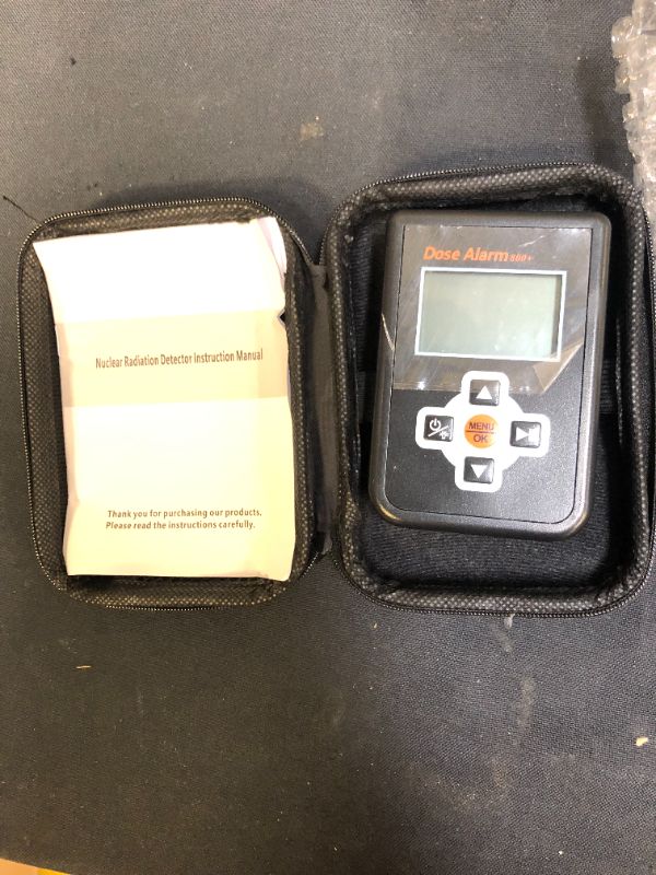 Photo 3 of GO-SIMPLIUSE Geiger Counter Nuclear Radiation Detector Nuclear Dosimeter Monitor Portable Radiation Detector Marble Detector Beta Gamma X-ray Tester