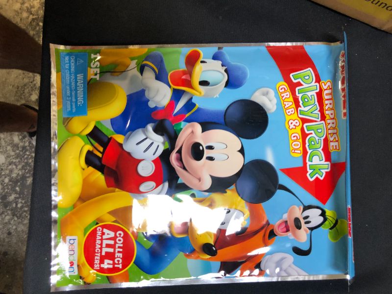 Photo 3 of 2 pack of 10pc Mickey Mouse Surprise play pack grab and go 