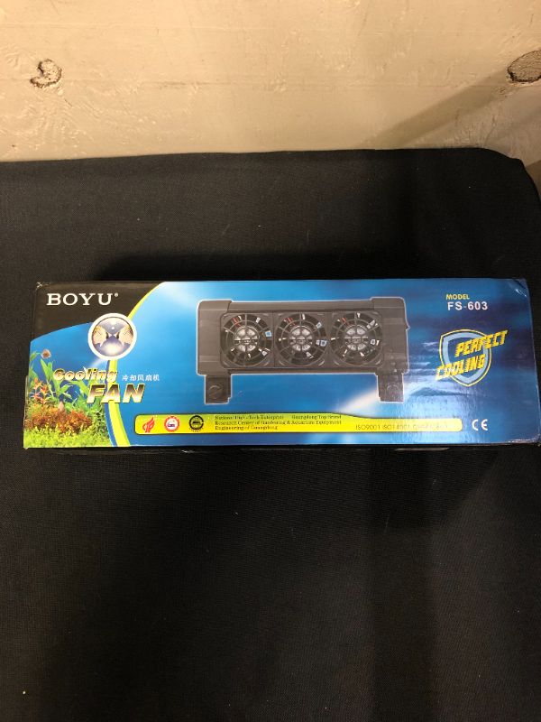 Photo 1 of BOYU COOLING FAN