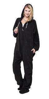 Photo 1 of Black to Sleep Onesie - Detachable Feet SIZE M
