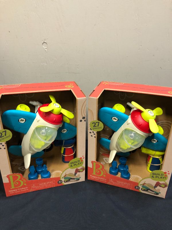 Photo 1 of B. toys Take-Apart Airplane - Happy Cruisers (2 PACK)
