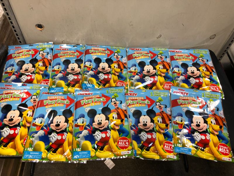 Photo 2 of (STOCK PHOTO IS DIFFERENT FROM ACTUAL ITEM) MICKEY SURPRISE PLAY PACK GRAB AND GO (10 PACK, 2 BOXES)