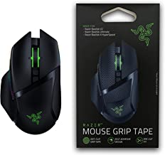 Photo 1 of Razer Basilisk Ultimate Hyperspeed Wireless Gaming Mouse + Mouse Grip Tape Bundle
(BOX IS DAMAGED)