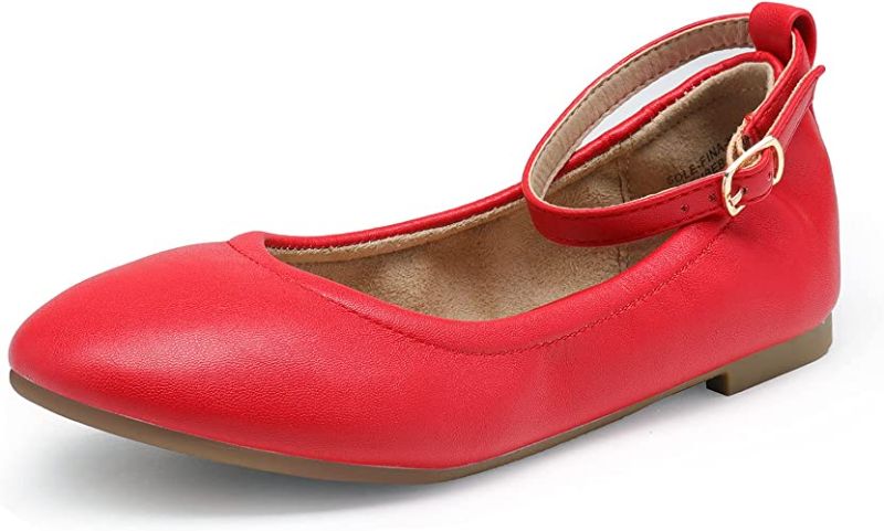 Photo 1 of DREAM PAIRS Big Kid Girl's Ballerina Flat Shoes---SIZE 5---