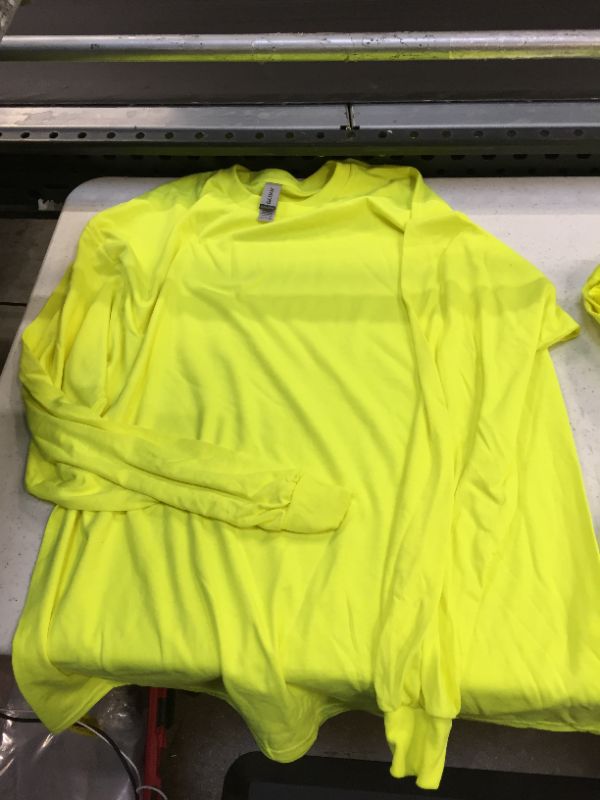 Photo 2 of Gildan Men's Ultra Cotton Long Sleeve T-Shirt, Style G2400, 2 pack size xl