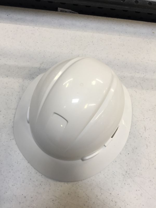 Photo 2 of 3M Full Brim Hard Hat White, Model 91280