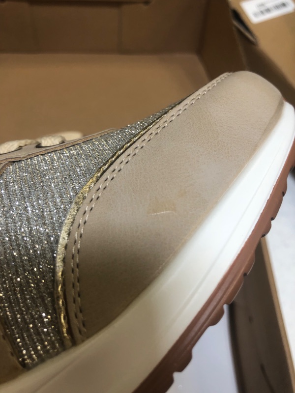 Photo 1 of High Heeld Wedge Sneakers for Women - Ladies Hidden Sneakers Lace Up Shoes, Best Chioce for Casual and Daily Wear 7.5 size 
