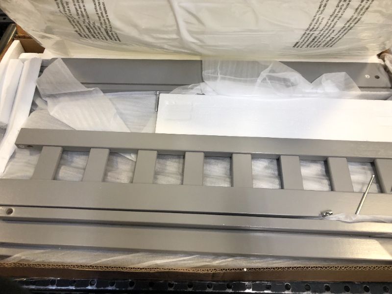 Photo 1 of Delta Children Infant Changing Table with Pad, Grey
