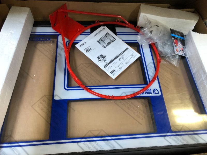 Photo 1 of Lifetime 44" Backboard and Rim Basketball Combo 73650