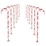 Photo 1 of 28" Candy Cane Pathway Markers