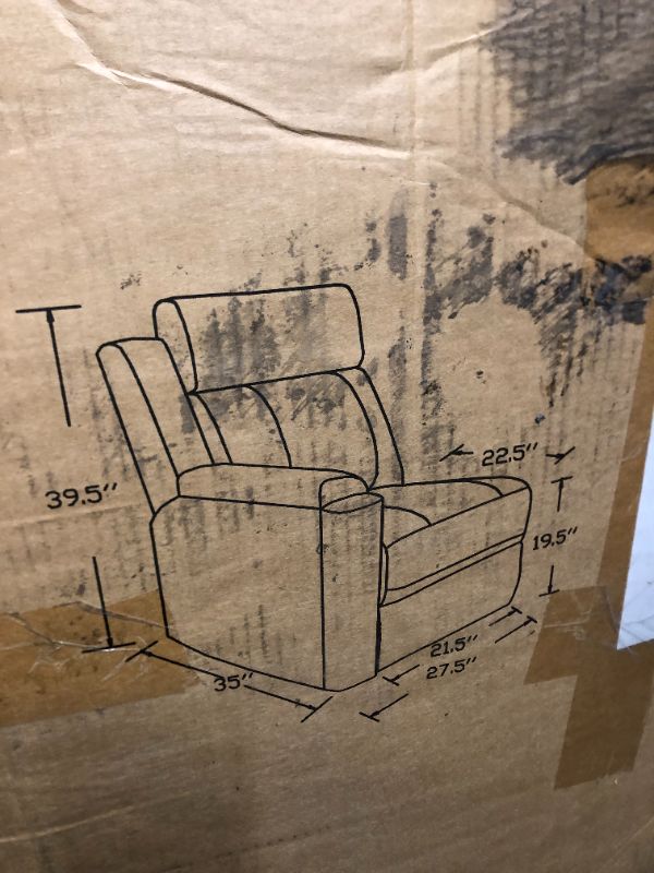 Photo 1 of 27.5" Red heritage Norlina pecan chair 