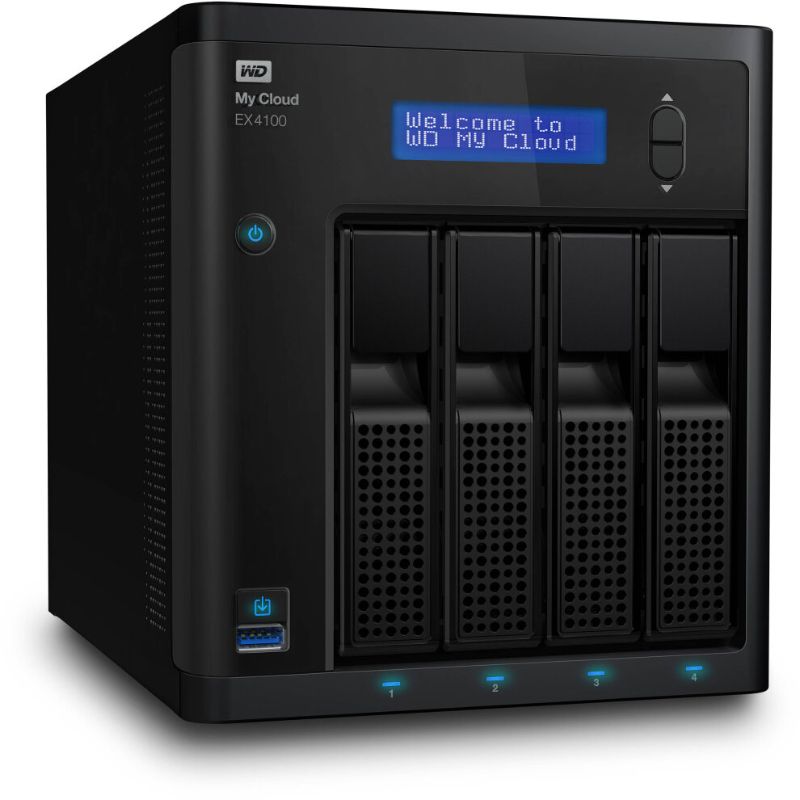 Photo 1 of Western Digital 56TB WD My Cloud Expert Series EX4100 NAS - ARMADA 388 - factory sealed 