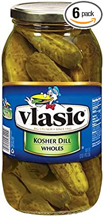 Photo 1 of 
Vlasic Whole Kosher Dill Pickles - 80oz (Pack of 6)