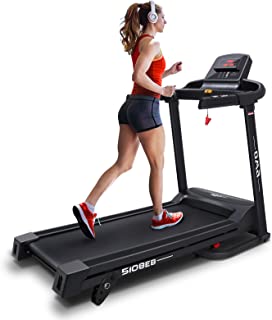 Photo 1 of Treadmills for Home 5108EB 1012EB with Max 2.25 HP 300 LBS Capacity Folding Treadmill for Running and Walking Jogging Exercise with 36 Preset Programs, Tracking Pulse, Calories