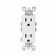 Photo 1 of 120volt 15amp Decorator Outlet Receptacle dual NEMA 5-15R pack of 9