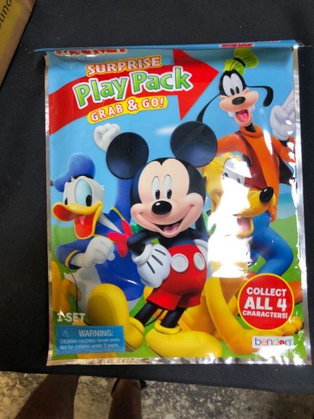 Photo 4 of Pack of 10 Mickey Mouse Surprise play pack grab and go
