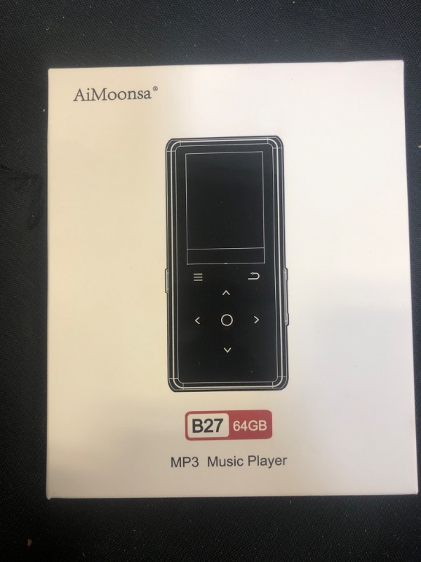 Photo 2 of 64GB MP3 Player with Bluetooth 5.2, AiMoonsa Music Player with Built-in HD Speaker, FM Radio, Voice Recorder, HiFi Sound, E-Book Function, Earphones Included
