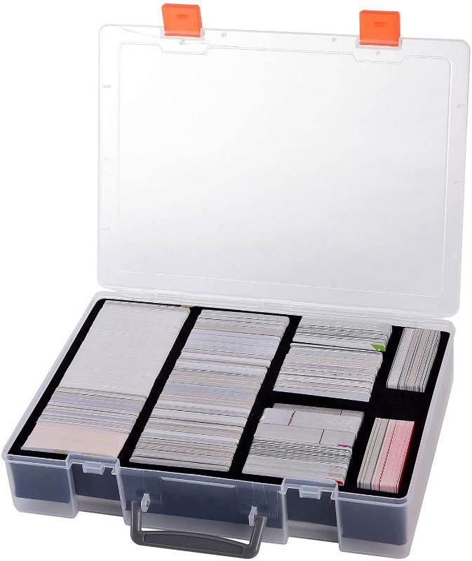 Photo 1 of 2200+ Card Case Holder, C.A.H/ MTG Deck Box Organizer Storage Compatible with Cards Against Humanity/ for Magic The Gathering/ for Yugioh/ for Topps Baseball & All Expansions
