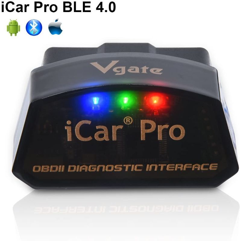 Photo 1 of Vgate iCar Pro Bluetooth 4.0 (BLE) OBD2 Fault Code Reader OBDII Code Scanner Car Check Engine Light for iOS/Android
