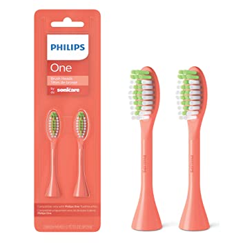 Photo 1 of Philips One by Sonicare, 2 Brush Heads, Miami Coral, BH1022/01
