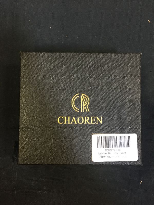 Photo 1 of CHAOREN LEATHER BLACK BELT, MENS PANTS 