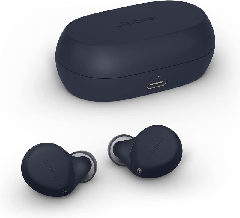 Photo 1 of Jabra Elite 7 Active in-Ear Bluetooth Earbuds - True Wireless Sports Ear Buds with Jabra ShakeGrip for The Ultimate Active fit and Adjustable Active Noise Cancellation - Navy

