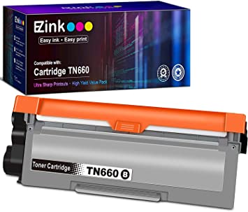 Photo 1 of E-Z Ink (TM) Compatible Toner Cartridge Replacement for Brother TN660 TN630 High Yield to use with HL-L2300D HL-L2380DW HL-L2320D DCP-L2540DW HL-L2340DW HL-L2360DW MFC-L2720DW Printer (Black) 4 PCK
