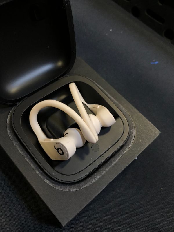 Photo 2 of Powerbeats Pro Wireless Earbuds - Apple H1 Headphone Chip, Class 1 Bluetooth Headphones, 9 Hours of Listening Time, Sweat Resistant, Built-in Microphone - Ivory
