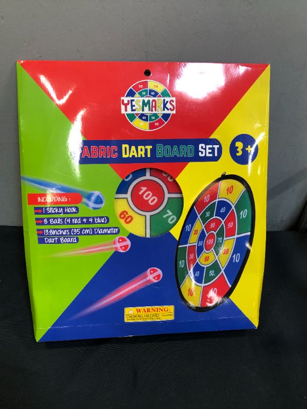 Photo 2 of YESMARKS Toys Dart Games - Dart Board for Kids - Toy Sports Indoor Outdoor, Gifts for Boy Girl Party Game for Children Age 3 4 5 6 7 8 9 10 11 12 Years and Up
