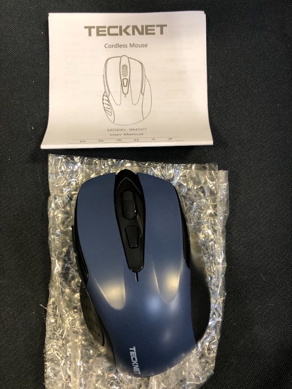 Photo 3 of TeckNet 2600DPI Bluetooth Wireless Mouse, 12 Months Battery Life with Battery Indicator, 2600/2000/1600/1200/800DPI
