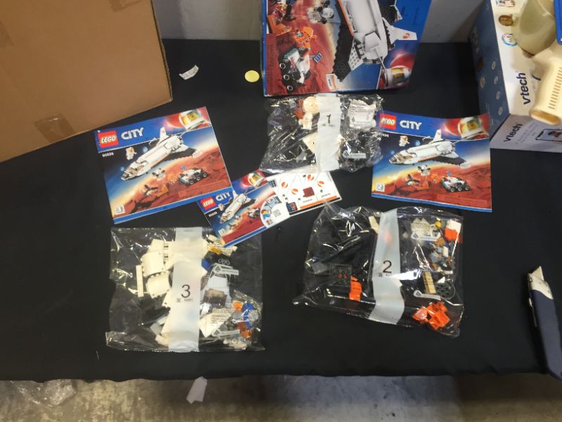 Photo 2 of LEGO City Space Mars Research Shuttle 60226 Space Shuttle Toy Building Kit with Mars Rover and Astronaut Minifigures, Top STEM Toy for Boys and Girls (273 Pieces)
