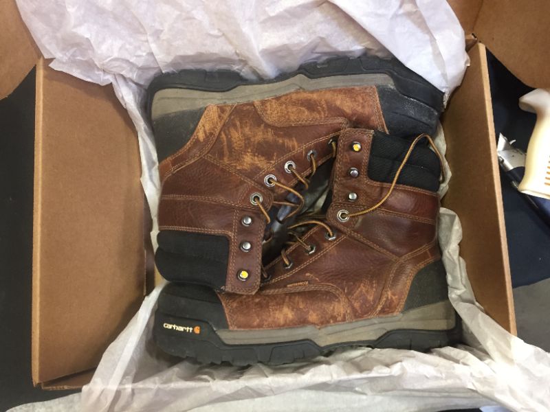 Photo 3 of Carhartt Men's 8" Energy Waterproof Composite Toe CME8355 Industrial Boot sz 9 
