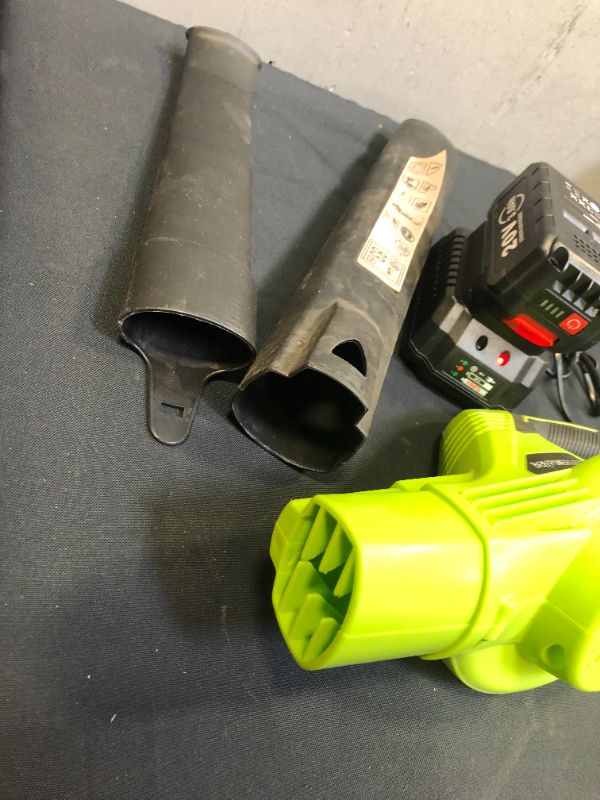 Photo 1 of BOY POWER LEAF BLOWER 20V BATTERY AND CHARGER
